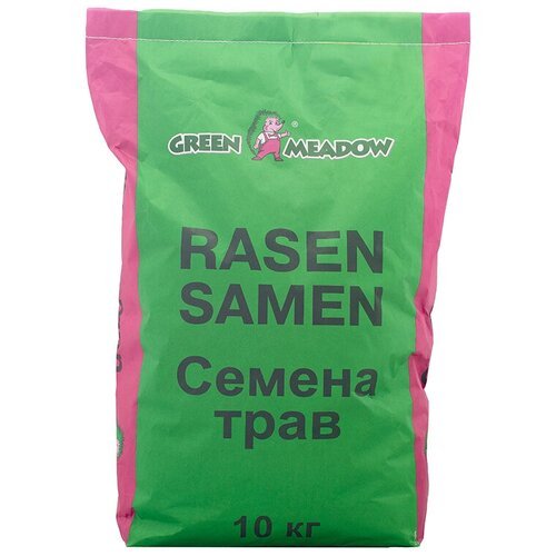 GREEN MEADOW Декоративный газон для затененных мест, 10 кг, 10 кг