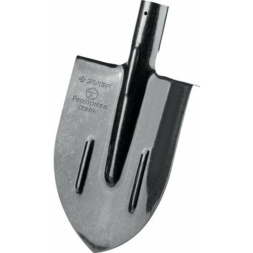 ЗУБР ПРОФИ-5 385х220мм, полотно рессорная сталь 1.6мм закалено, без черенка, штыковая лопата, тип ЛСГ, Профессионал (39451)