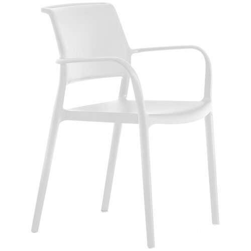 Кресло садовое пластиковое PEDRALI Ara, белый