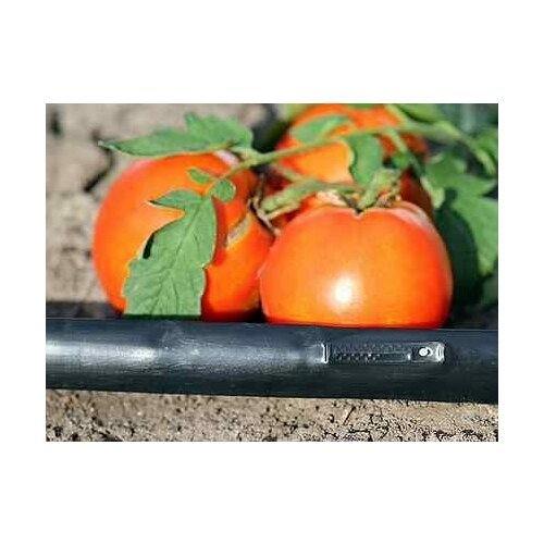 Капельная лента 3x25 м эмиттерная полив томатов 8 Mills Tuboflex шаг 50 см