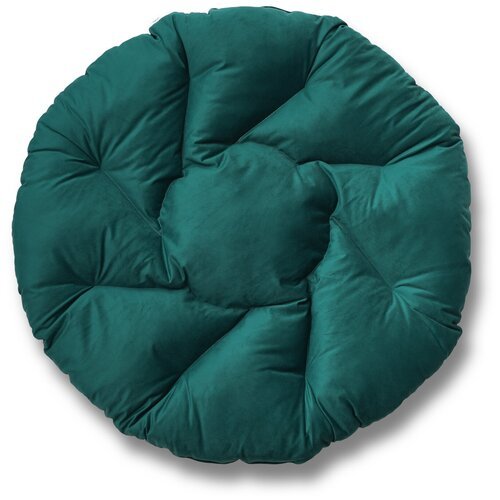 Подушка для подвесного кресла SEVILLA круглая искусственный велюр Зеленый