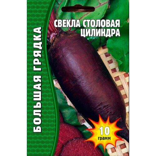 Свекла Цилиндра 7 г редкие семена (3 упаковки в заказе)