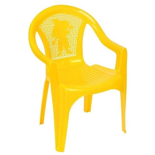 Кресло детское, 380х350х535 мм, цвет жёлтый
