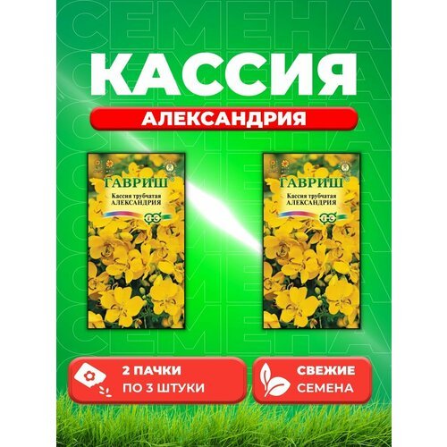 Кассия Александрия, трубчатая 3 шт. (2уп)