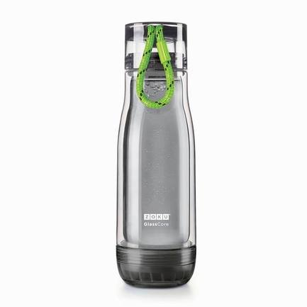Бутылка Active Glass Core Bottle (480 мл), зеленая ZK128-AC-GN Zoku