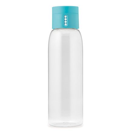 Бутылка для воды Dot (0.6 л), 23.5х7 см, голубая 80067 Joseph & Joseph