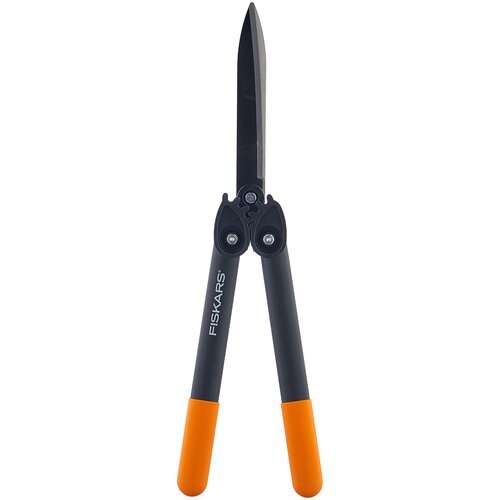Садовые ножницы FISKARS PowerGear HS72 черный/оранжевый