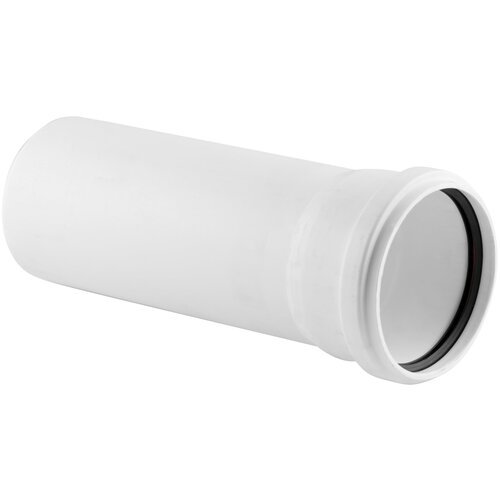 Труба для малошумной канализации, белый 110х3,4х1500мм РосТурПласт (труба 110х1500 мм) (21049)