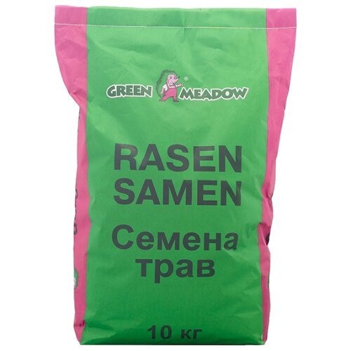 Семена Декоративный газон для глинистых почв, 10 кг, GREEN MEADOW