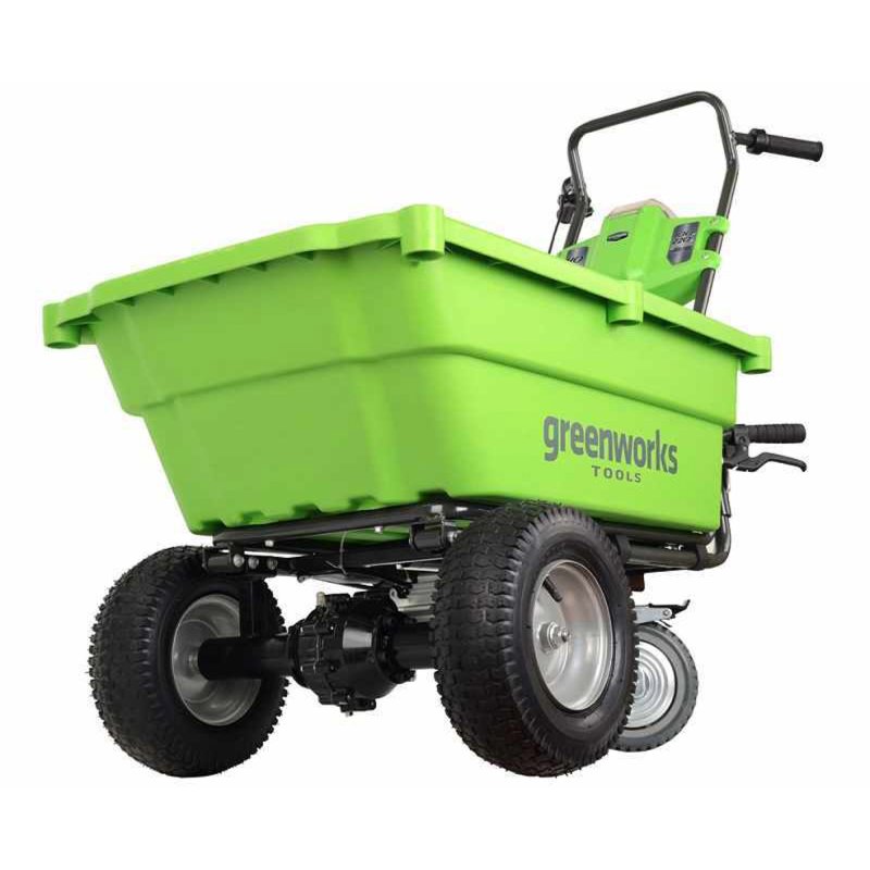 Садовая тележка самоходная Greenworks 106 л G-MAX 40V G40GC (без АККУМ и Зар устр)