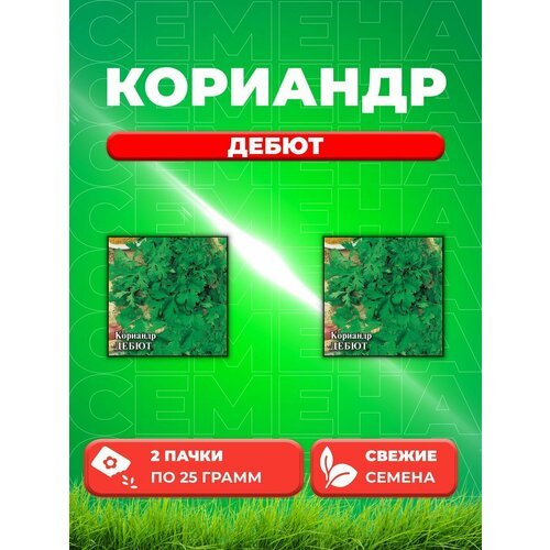 Кориандр Дебют 25,0 г (2уп)