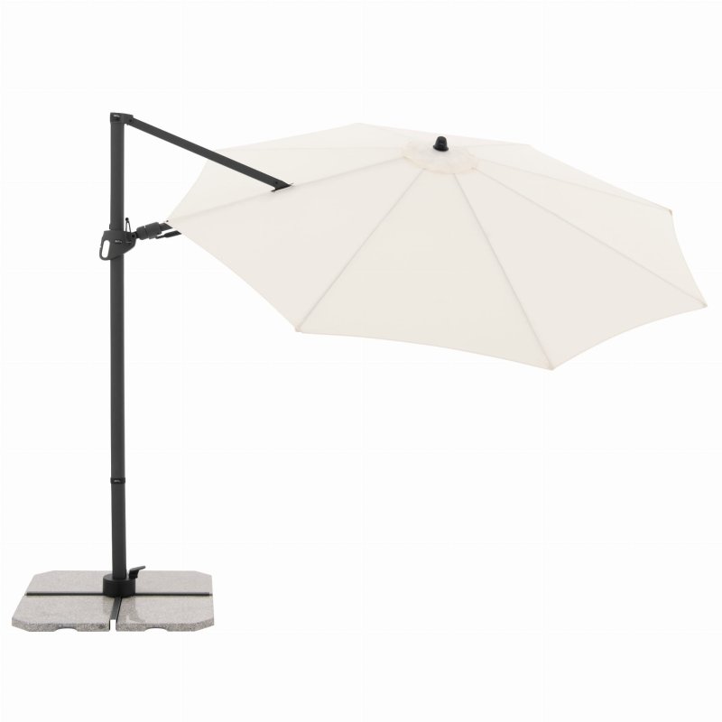 Зонт садовый Doppler Derby DX бежевый 335 см без подставки