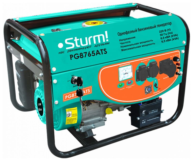 Генератор бензиновый Sturm PG8765ATS