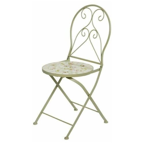 Садовый стул римское патио, металл, мозаика, 51x38x93 см, Kaemingk 841150