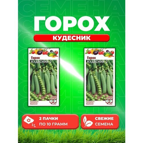 Горох Кудесник 2 10 г Н18 (2уп)