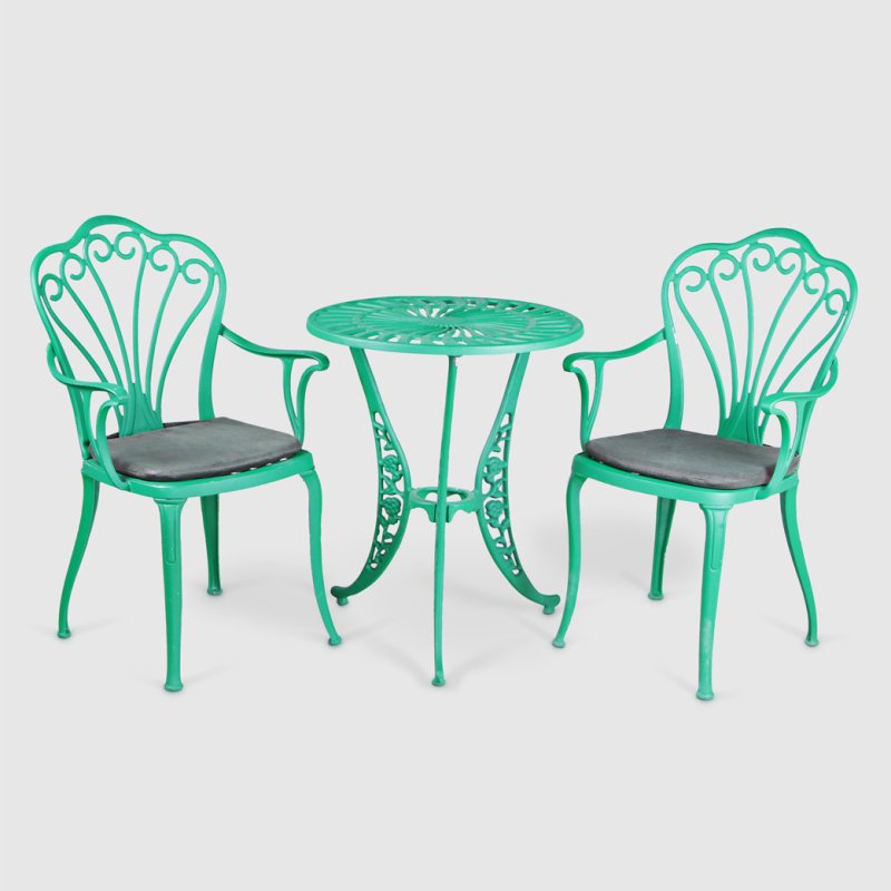 Комплект мебели Lofa 3 предмета зеленый