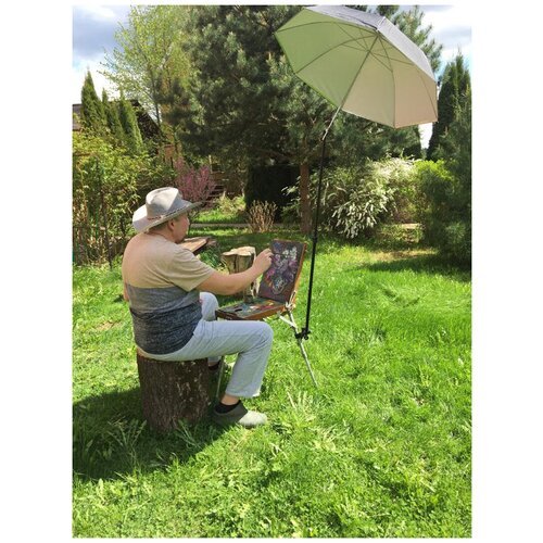Зонт художника на пленэре с куполом 90 см 2014-122