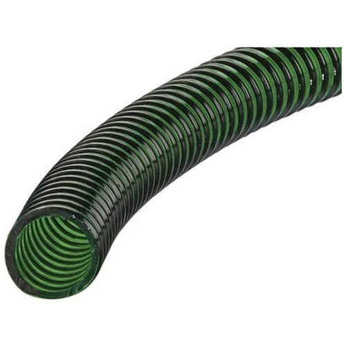 Спиральный шланг, зеленый, 1 1/4in(32мм), 1п. м.