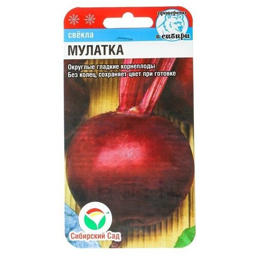 Семена Свекла 'Мулатка', 2 г .2 уп