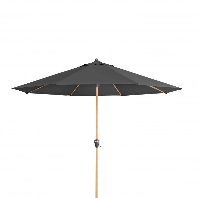 Зонт садовый Doppler Alu wood антрацитовый 350 см