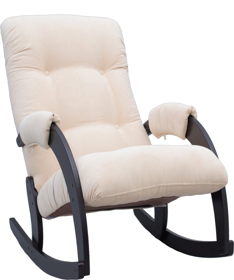 Кресло-качалка «Модель 67» Verona Vanilla, венге