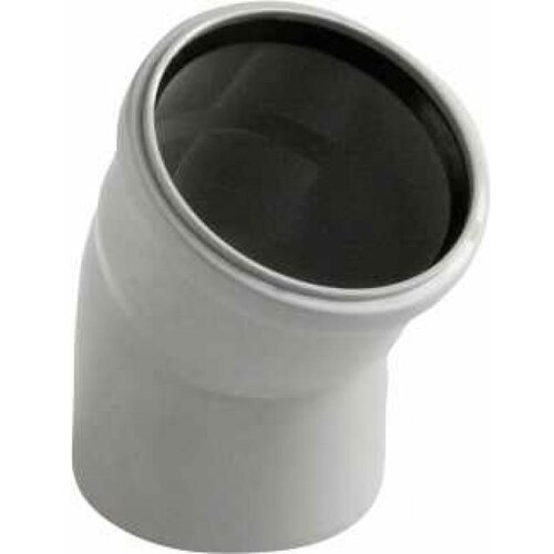 Отвод PP-H серый Дн 110х30гр б/нап в/к VALFEX 20122110