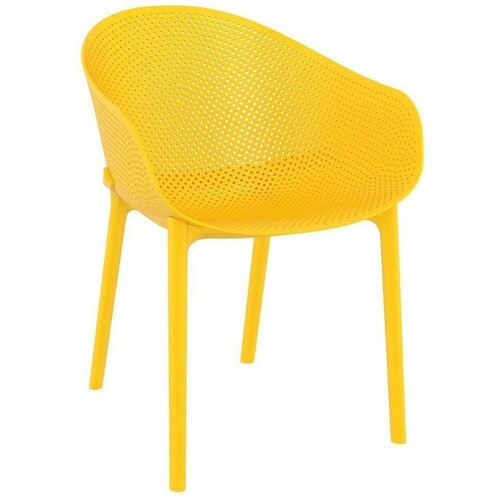 Кресло пластиковое ReeHouse Siesta Contract Sky 234/102-9329 желтый