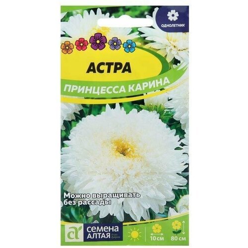 Семена цветов Астра Принцесса Карина 0,2 г 14 упаковок