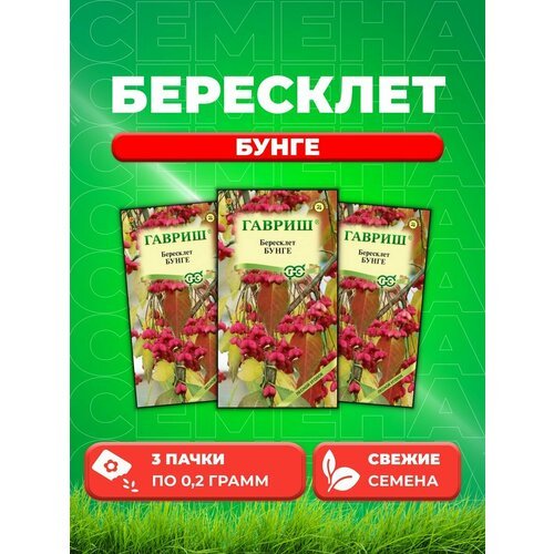 Бересклет Бунге, 0,2г, Гавриш, Лесной уголок (3уп)