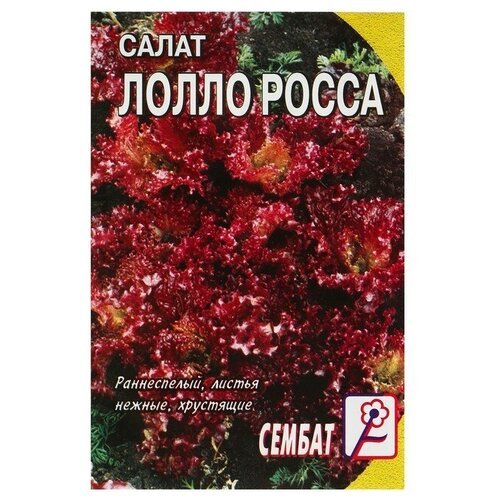 Семена СЕМБАТ Салат Лолло-росса, 0.5 г, 11 уп.